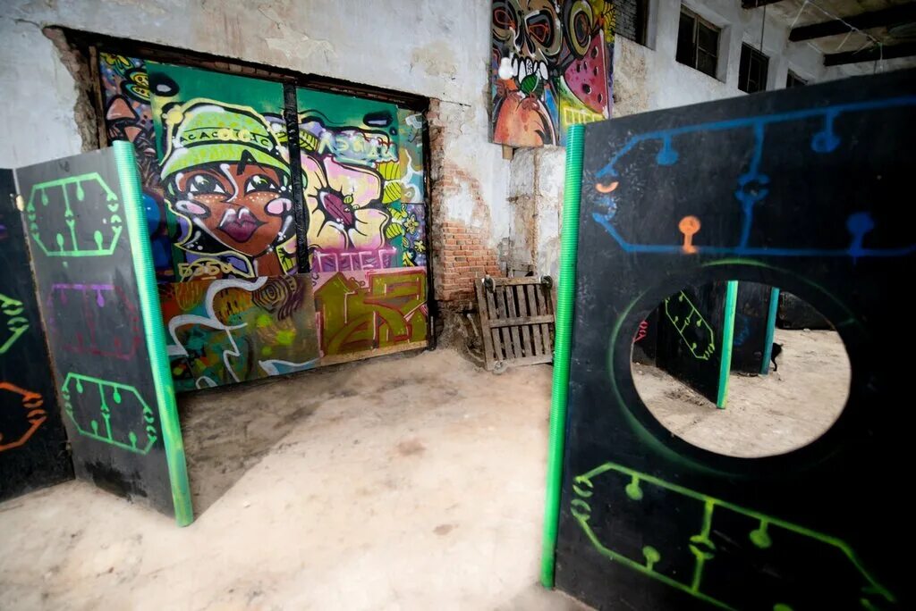 лазертаг лабиринт