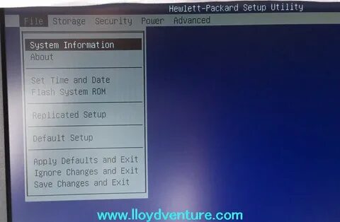 Bios compaq