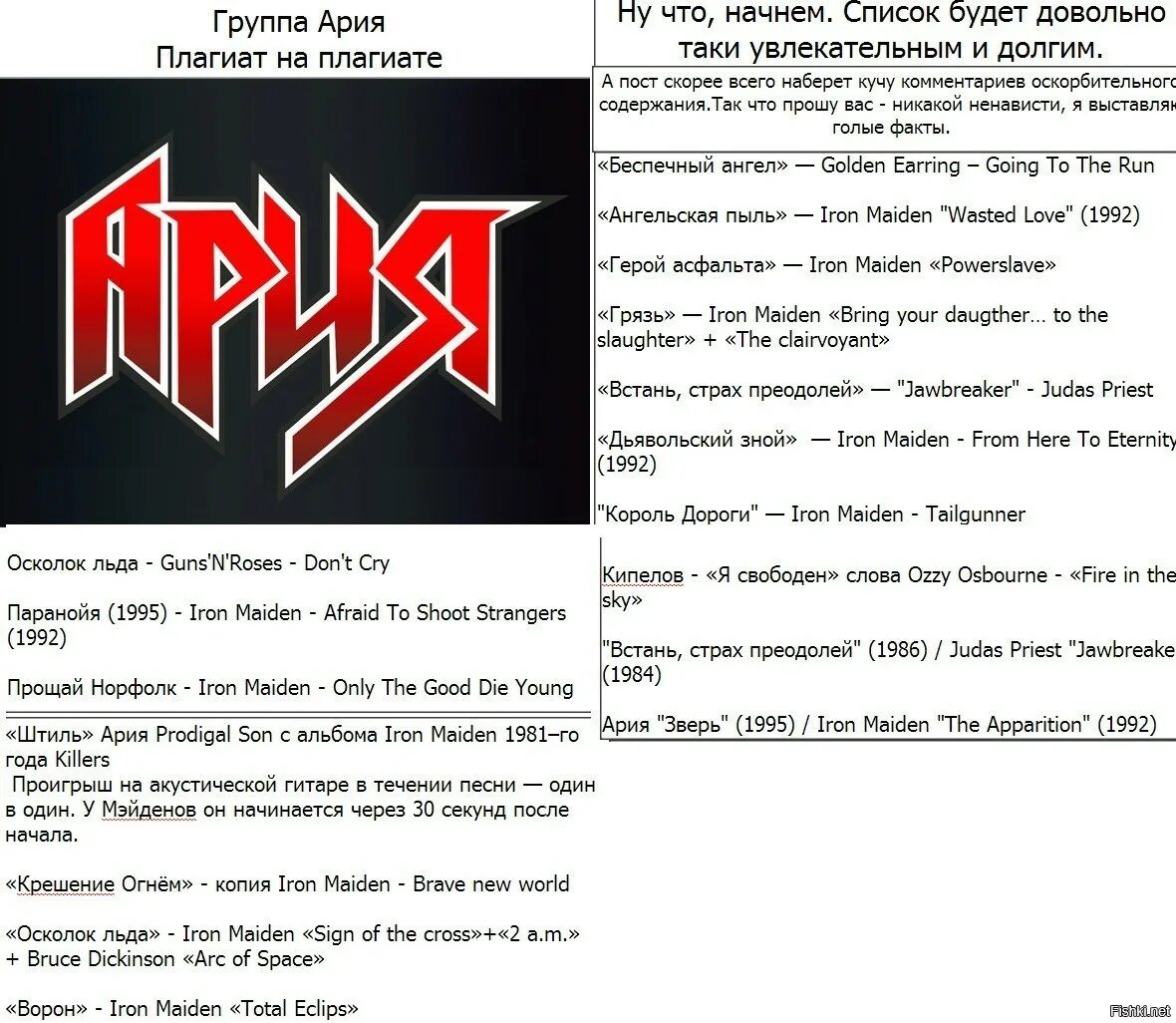 Ария страх преодолей текст. Группа Ария 1980. Ария и Iron Maiden. Ария плагиат Iron Maiden. Значок группы Ария.