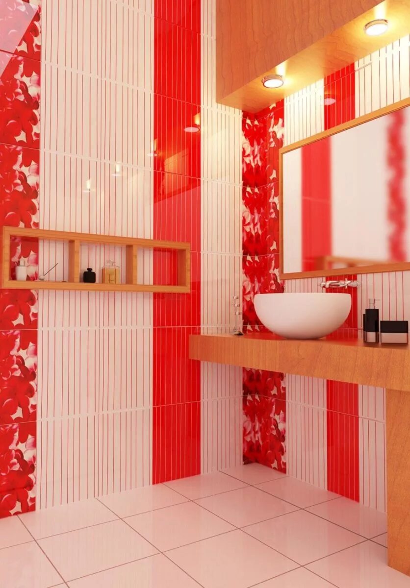 Красная плитка для ванной. Красная ванная. Керамическая плитка для ванной комнаты. Панели для ванной. Задекорировать плитку