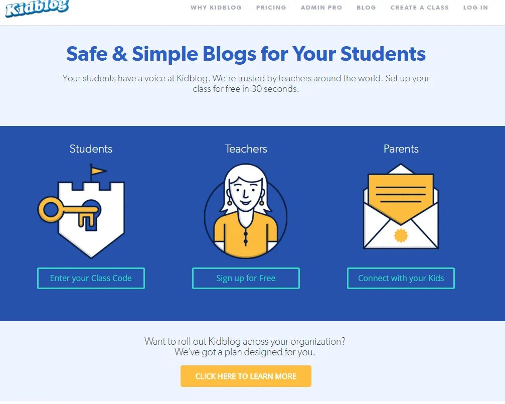 Simple safe. Bloggers for Kids. Simpler and safer. Famous Blogger for Kids.