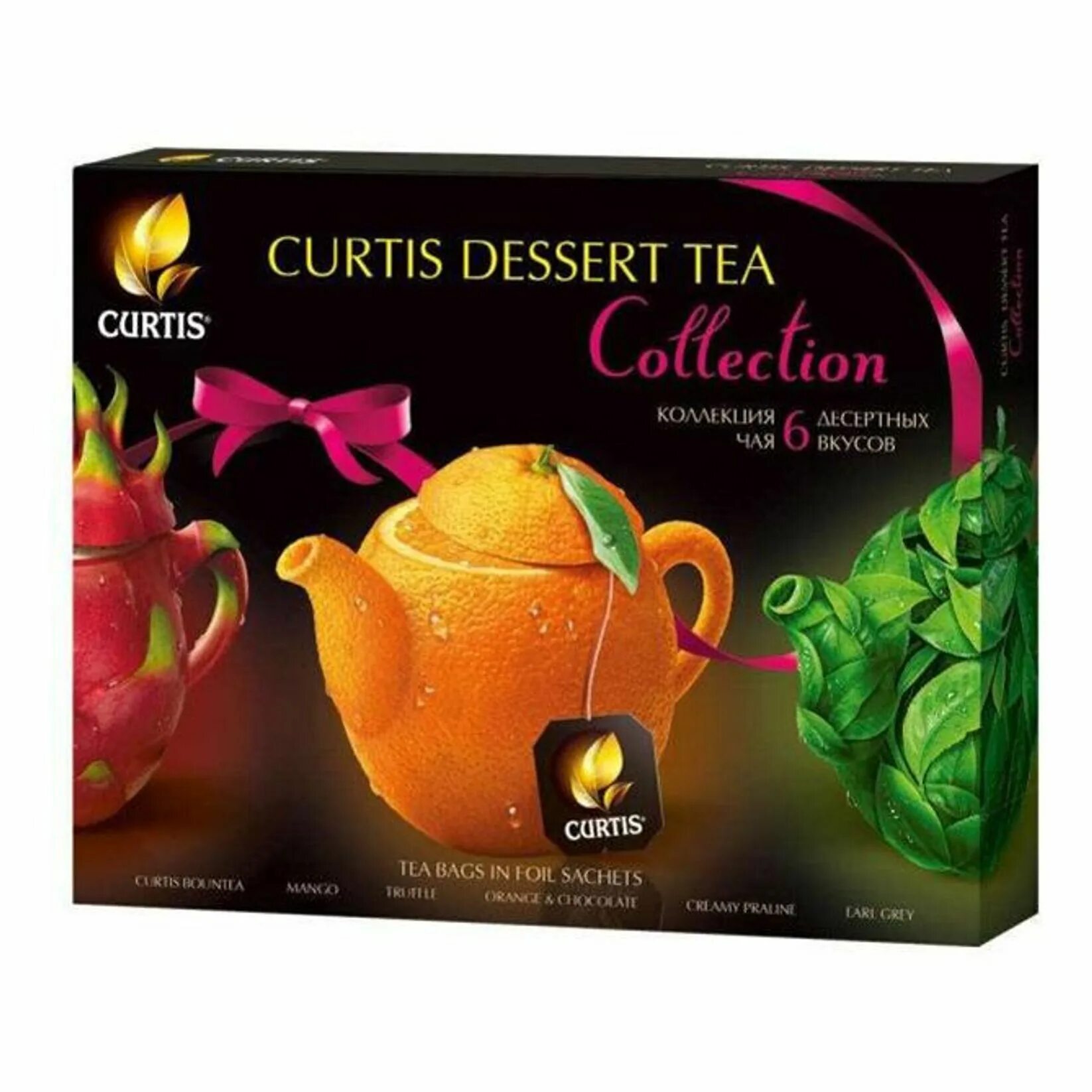 Чай curtis купить. Набор чая Кертис ассорти. Чай Curtis Dessert Tea collection 30 сашетов. Чай Curtis Dessert Tea collection. Чай Кёртис дессертная коллекция.