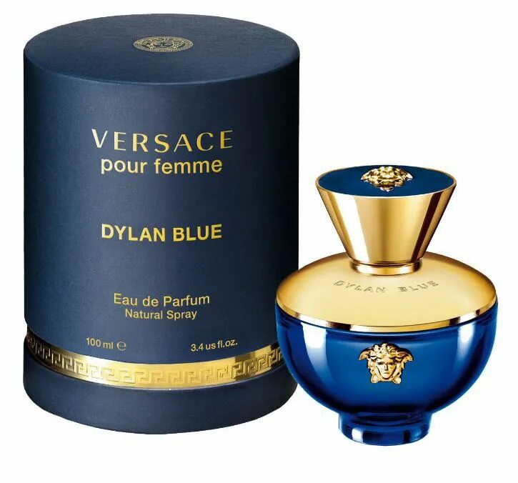 Аромат версаче женские описание. Versace pour femme Dylan Blue 100ml. Versace pour femme Dylan Blue Versace 100 мл. Духи Versace pour femme Dylan Blue. Versace Dylan Blue туалетная вода 100 мл.