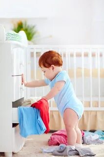 Baby throwing