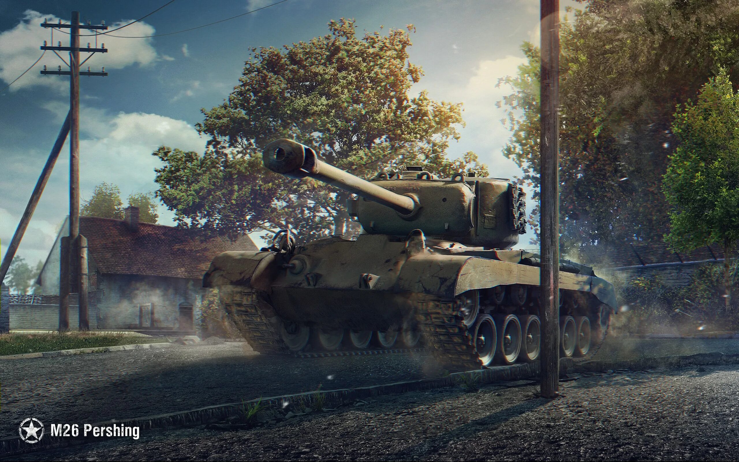 Path of tanks