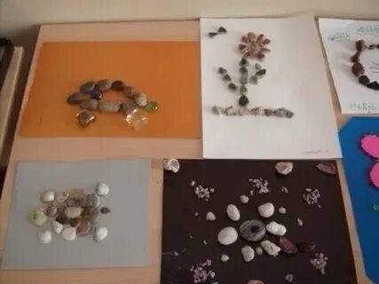 Рисунок из камней 1 класс