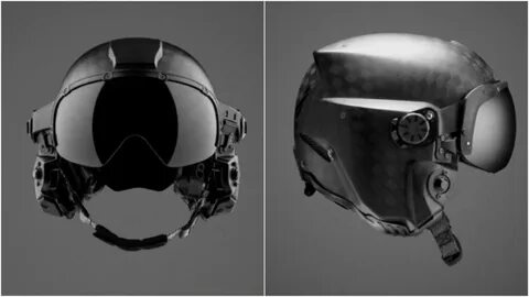 Promotional images of the Next Generation Fixed Wing Helmet. 