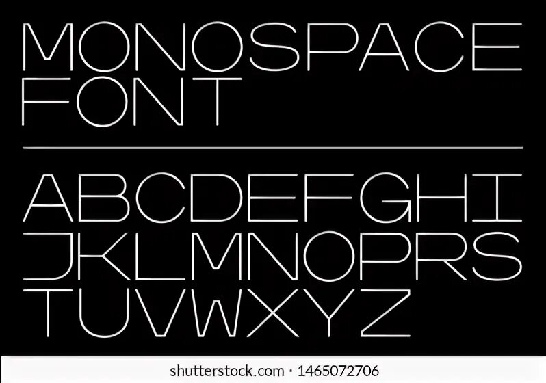 Fixed fonts