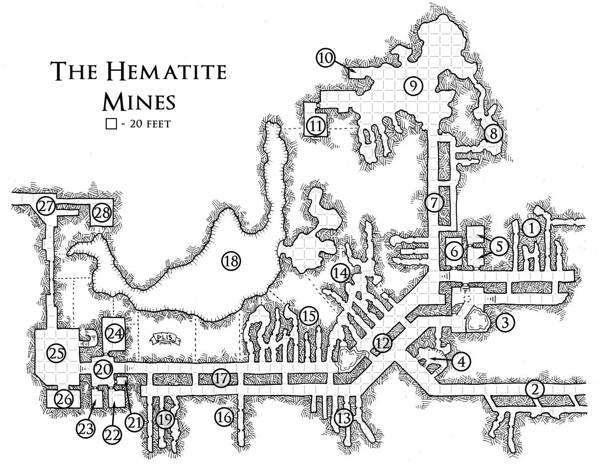 The mines map. The mines map