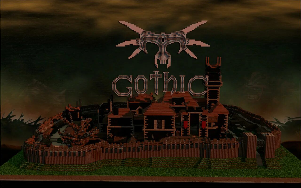 Готика 1 старый лагерь. Minecraft Gothic 1 Camp. Gothic 1 карта. Старый лагерь Готика 1 арт. Old camp