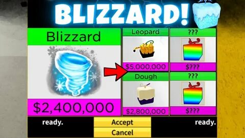 Blox fruits blizzard