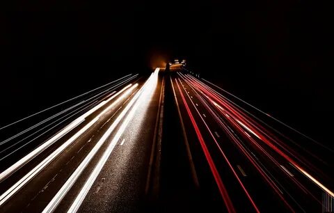 Road midnight