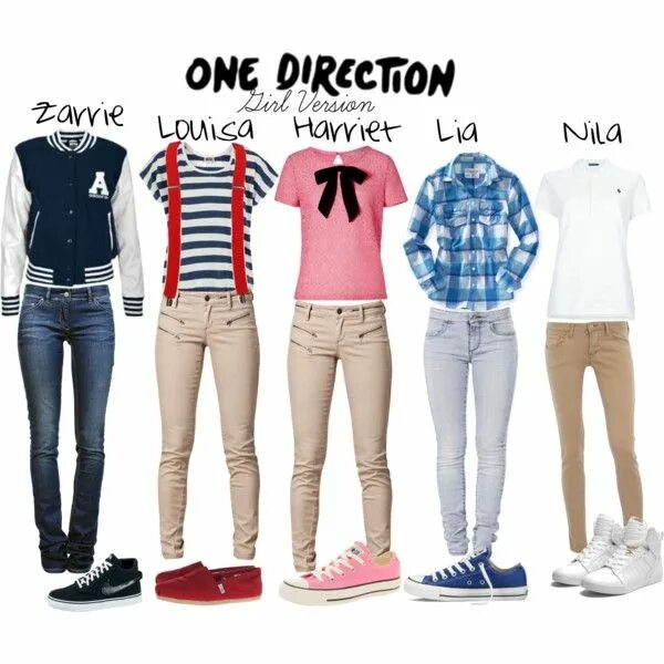 Your favorite wear. One Direction одежда. One Direction одна одежда. Луки одежды one Direction. First одежда.