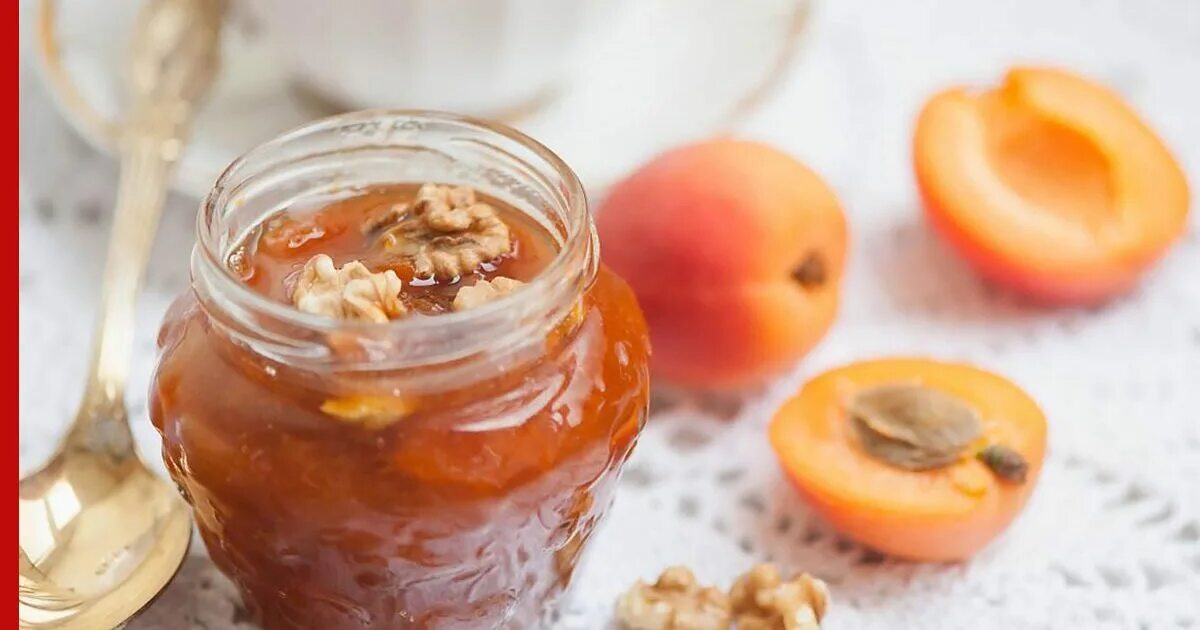 Абрикосовое варенье с орехами рецепт