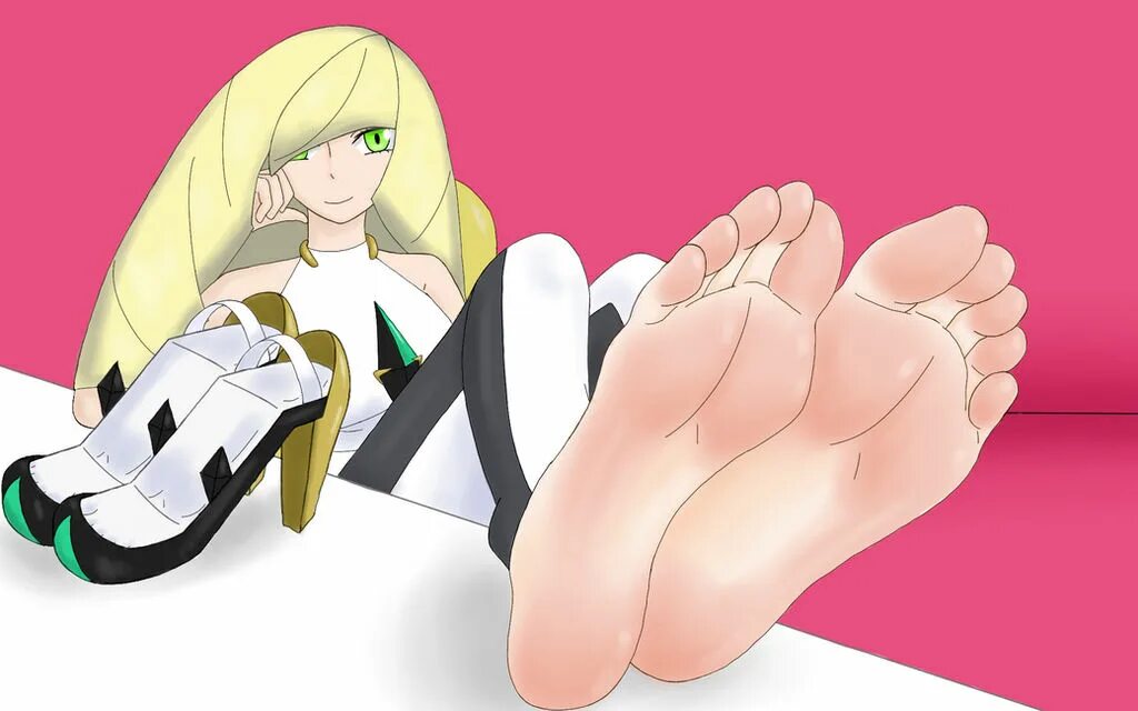 Боузетта Феет. Покемон Lusamine feet.