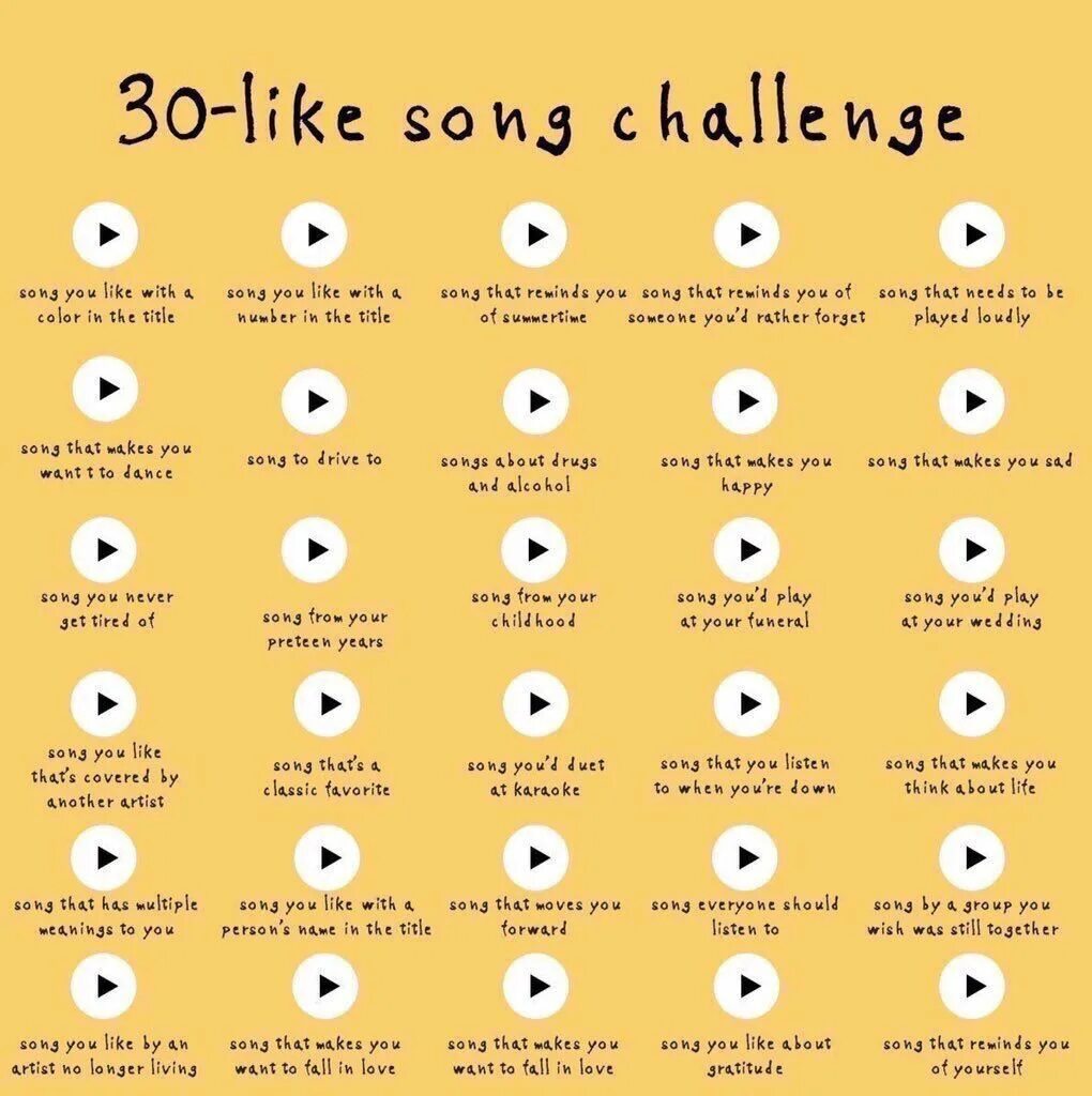 Музыкальный челлендж. Song challenge. челлендж твиттер. song challenge на русском. песня like like.