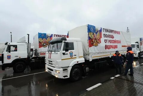 Машина гуманитарной помощи