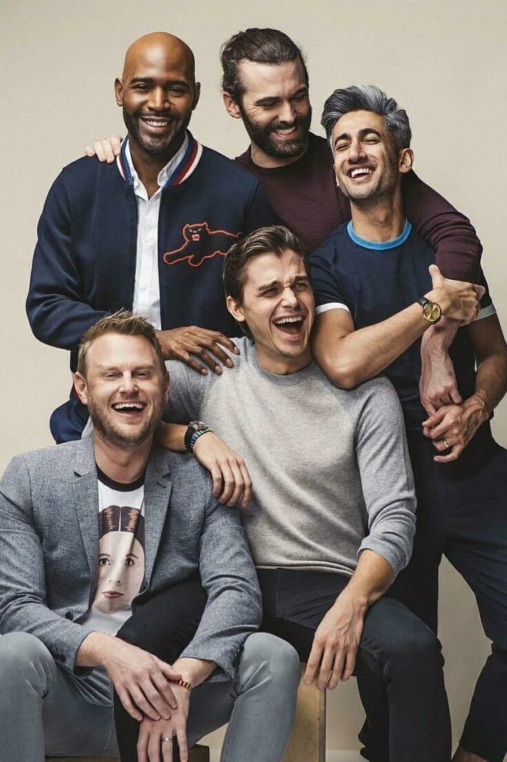 Queer. Queer eye. queer youtubers. queer esthetics. fab five.
