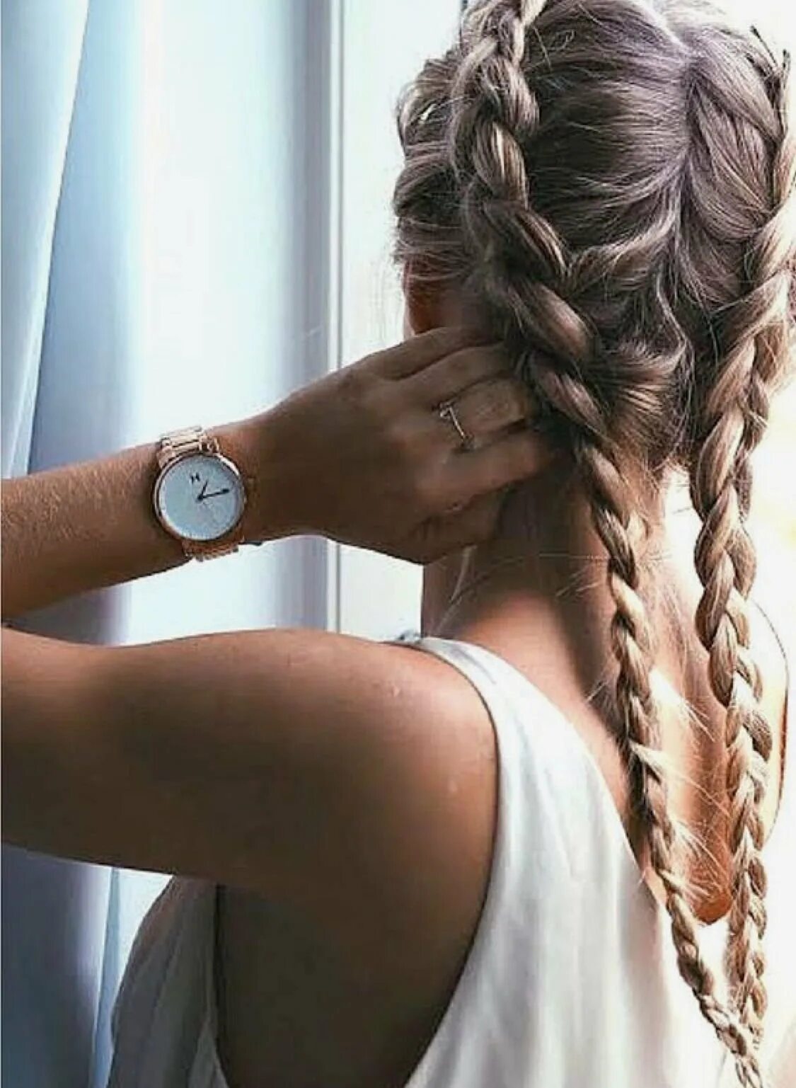 Французские косички Boxer-Braids. Косичка колосок. 2 Французские косы дракончики. Колосок 2 косички на средние волосы.