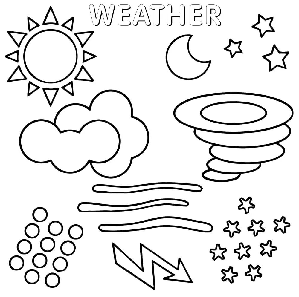 Weather colouring