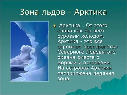 Сообщение о любой природной зоне 5 класс