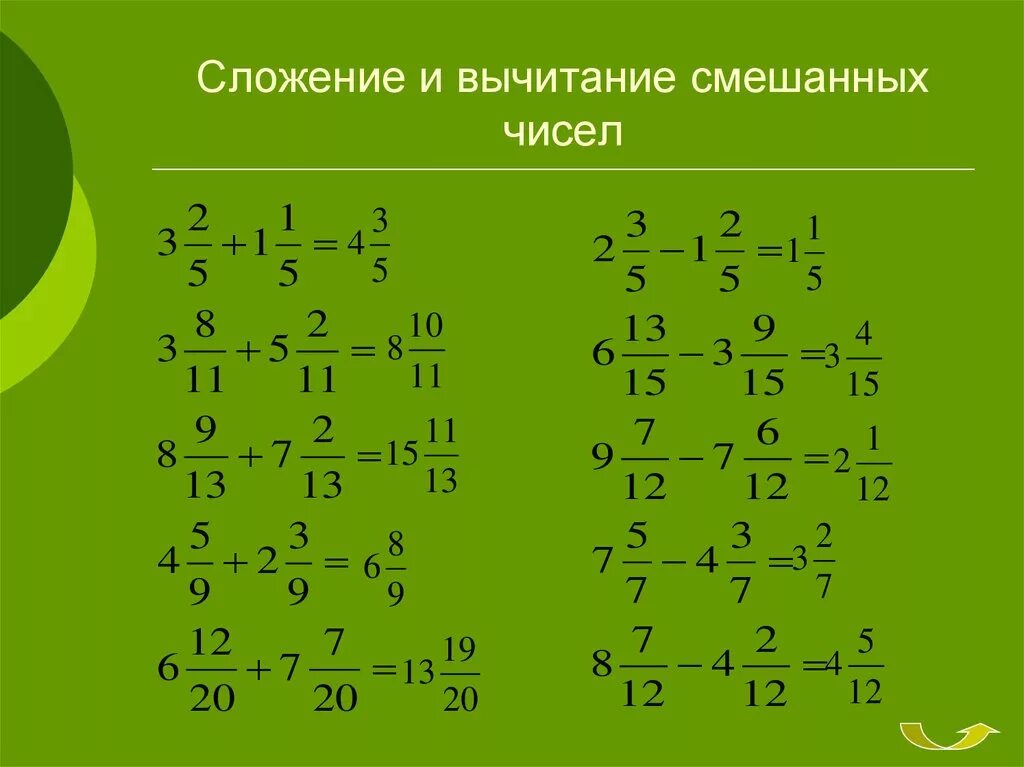 Тренажер смешанные числа сложение и вычитание. Сложение и вычитание смешанных чисел с разными знаменателями. Тренажер по сложению и вычитанию смешанных чисел. Сложение и вычитание смешанных дробей 5 класс.