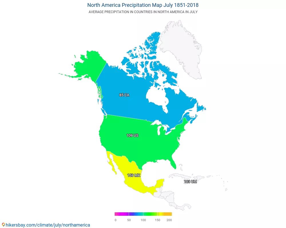 Какое время года в северной америке. Карта осадков Северной Америки. Количество осадков Северной Америки. Климат Северной Америки карта. Осадки в Северной Америке карта.
