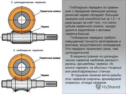 В каких случаях применяют червячную передачу