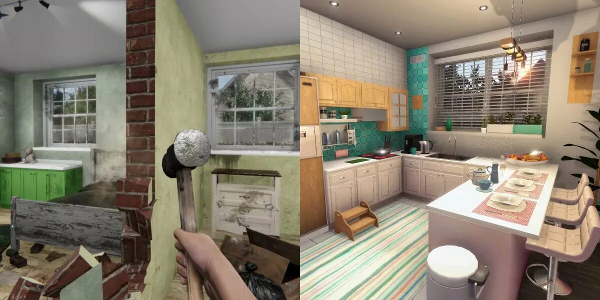 House flipper 2 дата выхода. House flipper интерьеры. игра house flipper в плохом качестве. варианты дизайна house flipper.