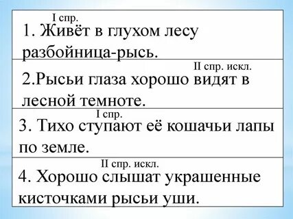 Рысь разбор