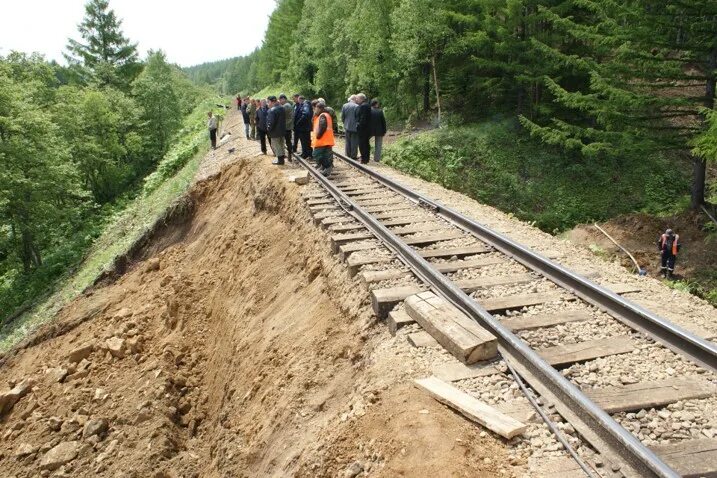 Что такое размыв насыпи сдо ржд