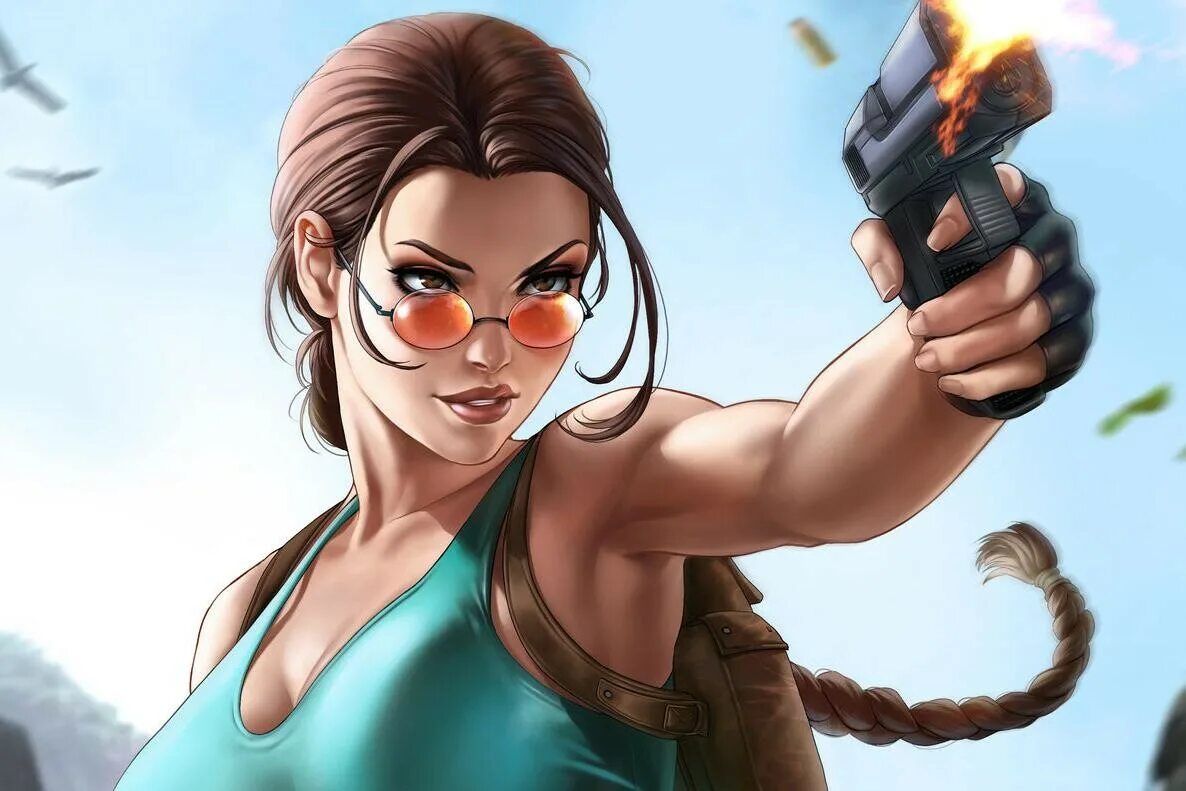 Dandonfuga Lara Croft. Tomb Raider dandonfuga. Dandonfuga Элизабет.