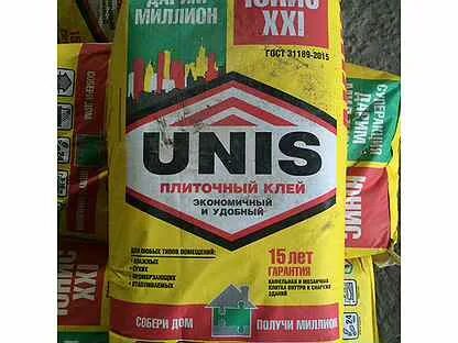 Юнис плиточный клей инструкция