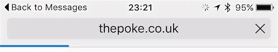 Back message