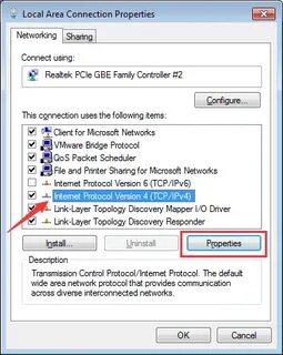 Dns address could