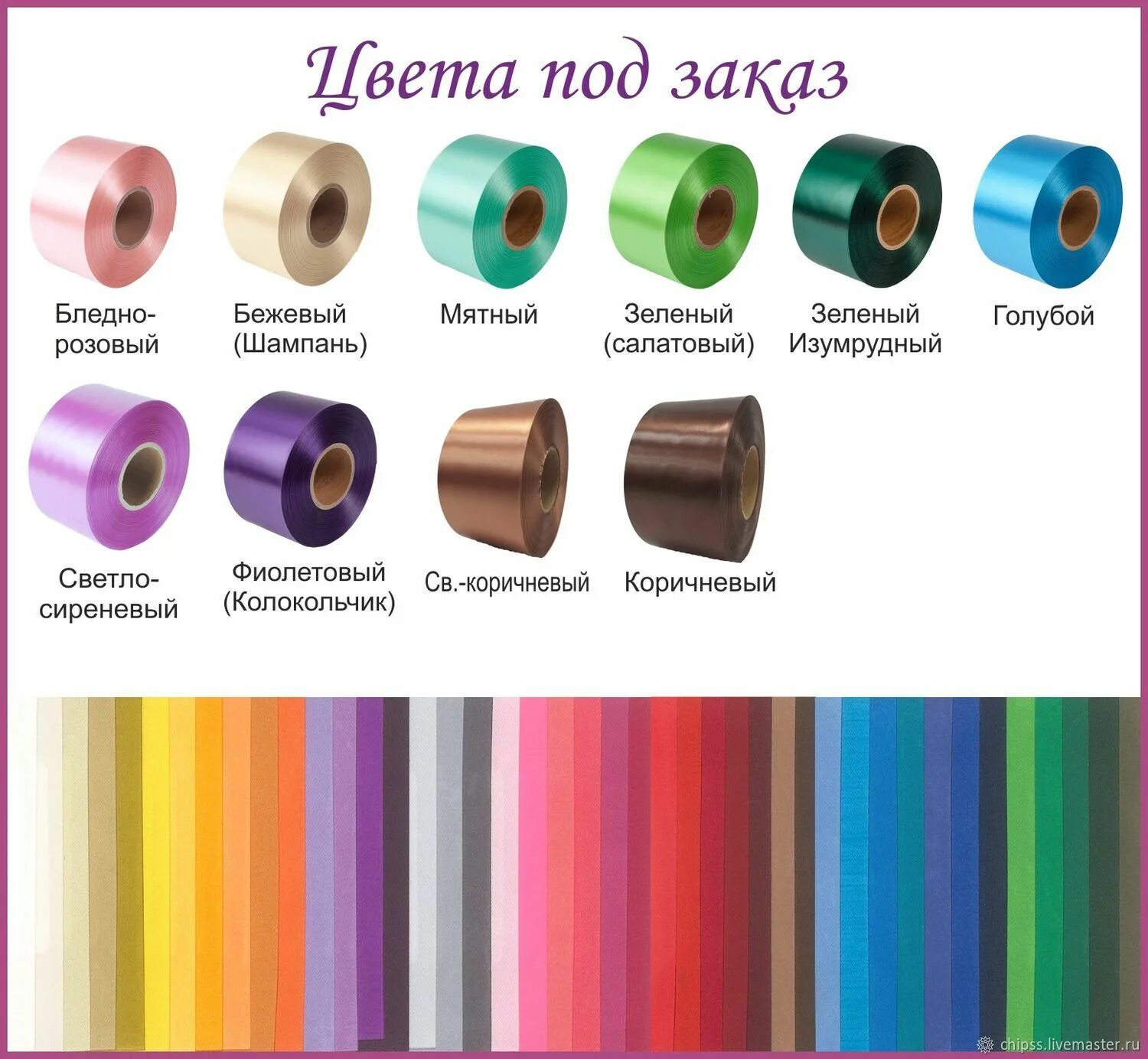 Именные цвета. Именные цвета