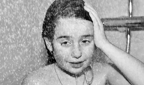 My sister take a shower