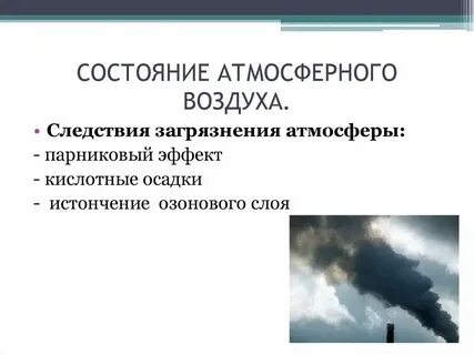 Состояние атмосферы в определенном месте и времени