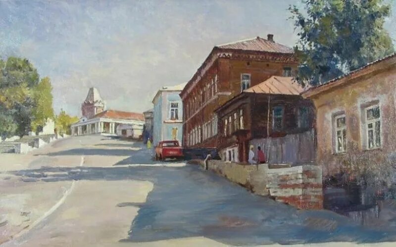 Картина касимов. Касимов пейзажи. Касимов в картинах художников. Картина касимов. Живопись касимов.