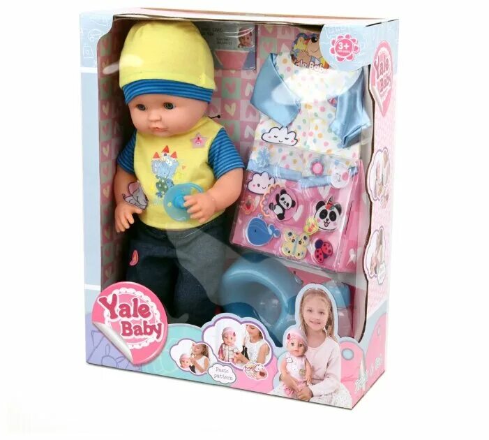 Кукла 40 см Yale Baby. Yale Baby пупс 40 см. Кукла Yale Baby 78707. Пупс Yale Baby.