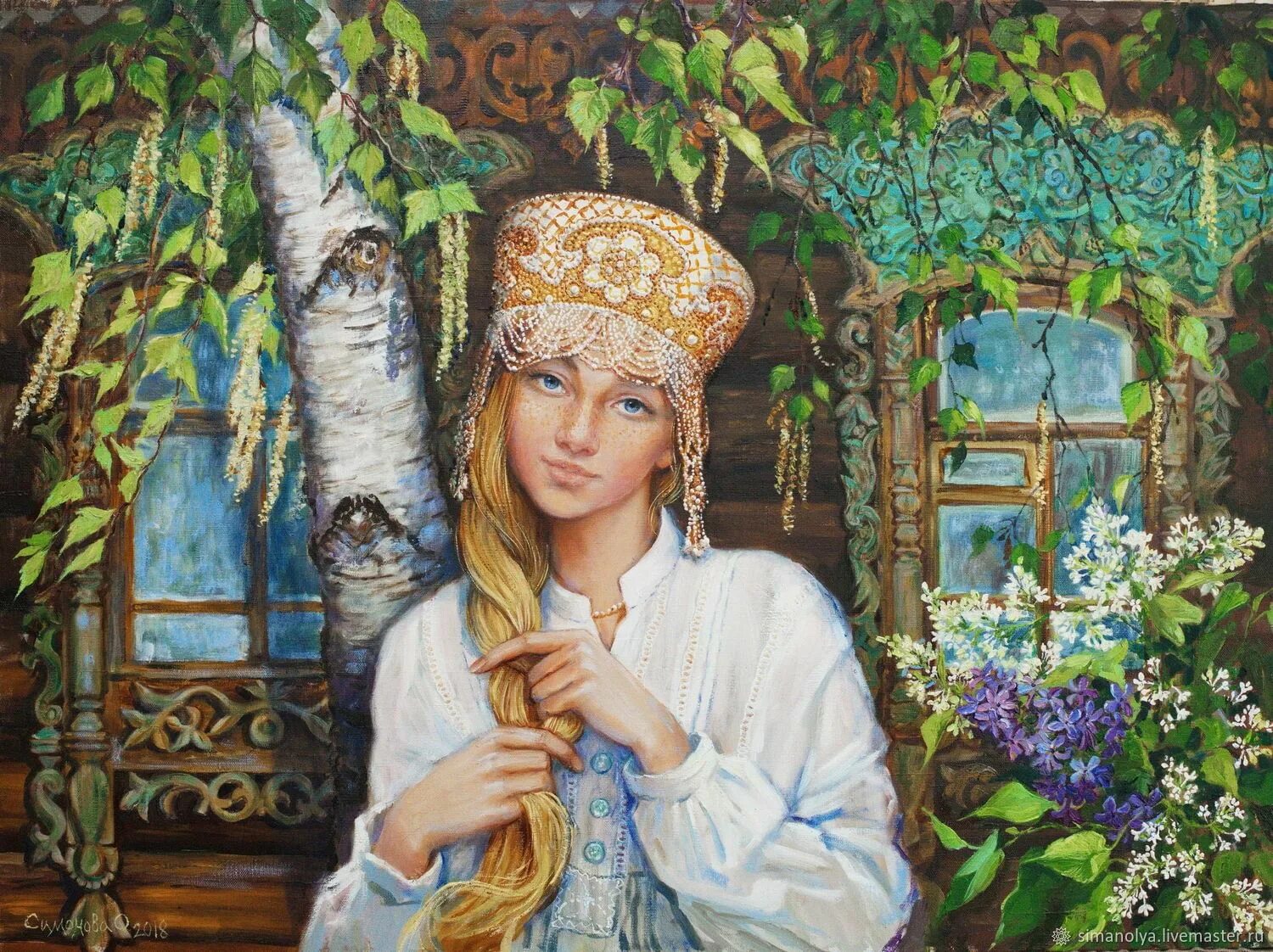 Образ славян. Художник Симонова Ольга.(Olga Simonova):. Ольга Георгиевна Симонова картины. Симонова Ольга Георгиевна картины художника. Богиня Леля.