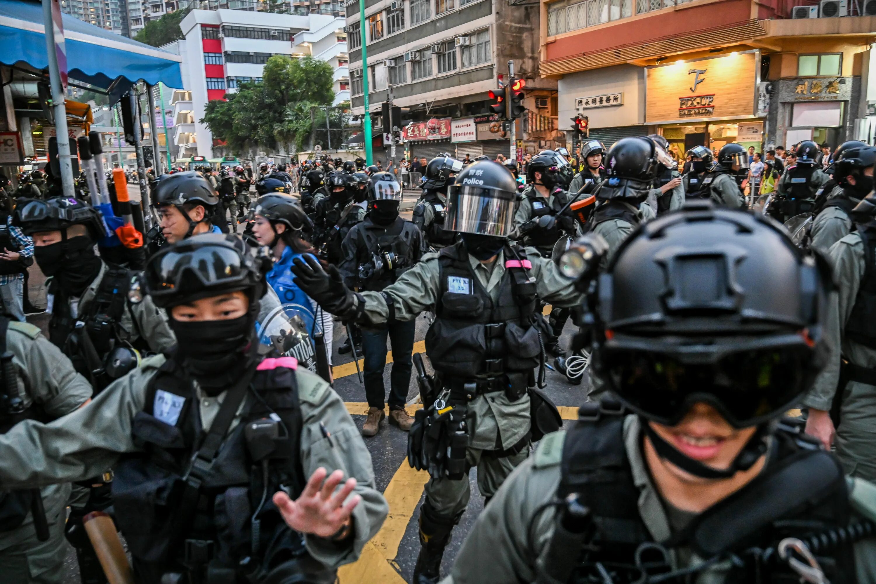Open police. Полиция гонконга. police open. hk fall.