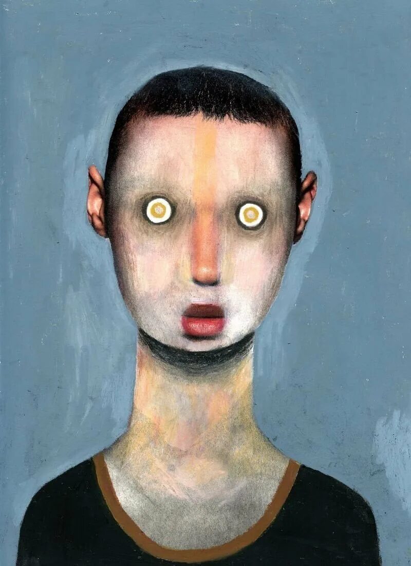 Рисуем страшные картины. Странные портреты. странные картины. самые необычные портреты.