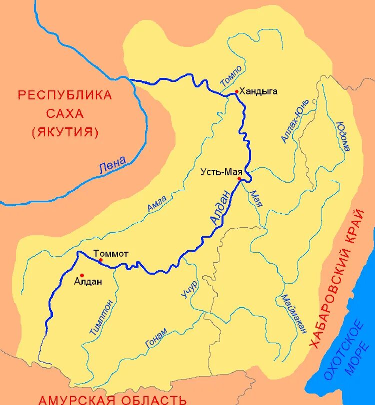 Лена левые и правые притоки. Бассейн реки Лена на карте. Исток и Устье реки Лена. Исток реки Алдан. Река мая приток Алдана.