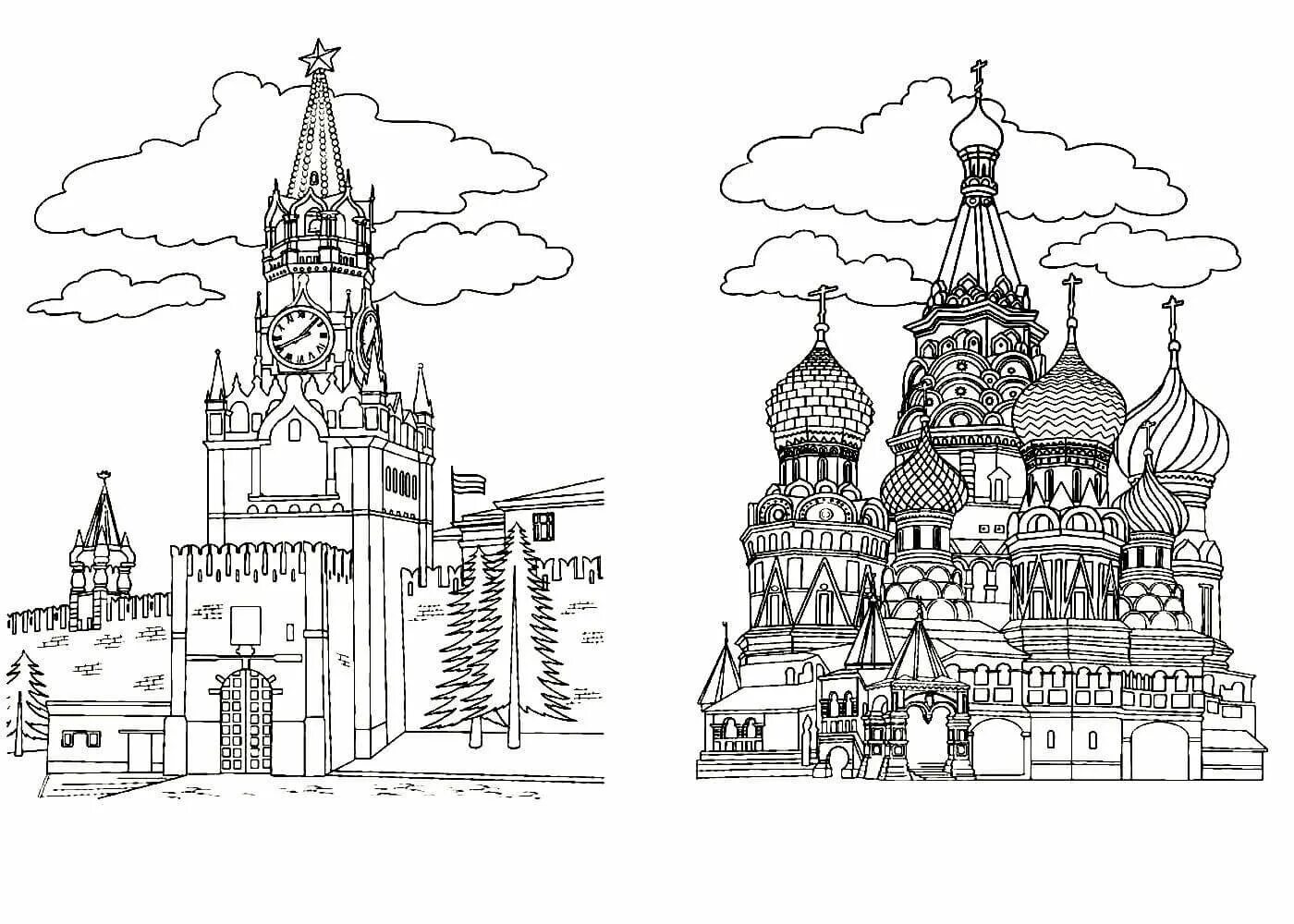 Храм рабочий лист. Храм василия блаженного москва раскраска. храм василия блаженного москва раскраска для детей.