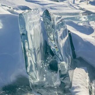 Фото со льдом