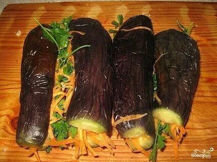 Квашеные баклажаны по грузински