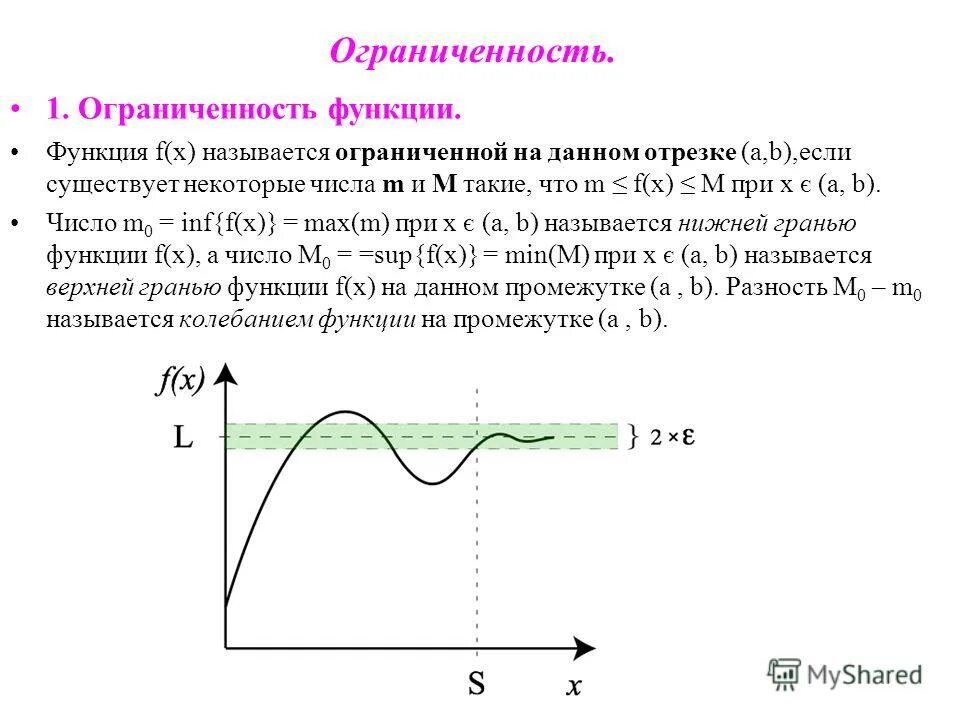 Функция называется в некотором. Ограниченные и локально ограниченные функции. Функция локально ограничена в точке. Определение функции ограниченной снизу. Ограниченность функции.