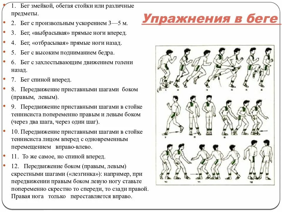 Физкультура беговые упражнения. Беговые упражнения для разминки. комплекс упражнений на бег. упражнения в беге гимнастика. комплекс упражнений для разминки.
