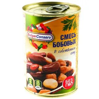 Консервация фасоли